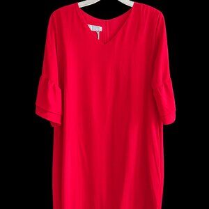 Belongsci red dress